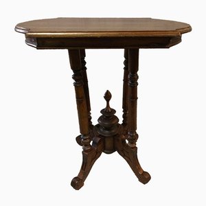 Antique French Mahogany Side Table