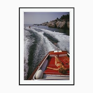 Leisure in Antibes Print by Slim Aarons