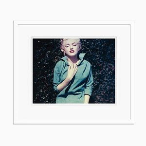 Marilyn Monroe In Green Poster by Nahum Sterling Baron