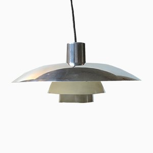 Danish Steel PH 4/3 Ceiling Lamp by Poul Henningsen for Louis Poulsen, 1960s
