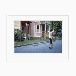 Savannah Skateboard Print by Alain Le Garsmeur