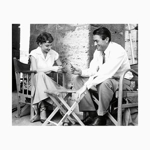 Audrey Hepburn und Gregory Peck Druck von Galerie Prints