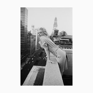 Marilyn On The Roof de Ed Feingersh