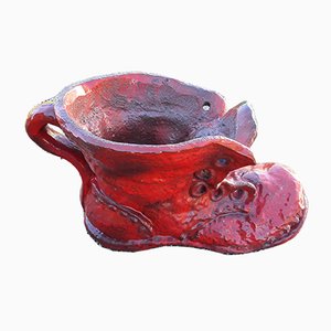 Cache-Pot Vintage Rouge