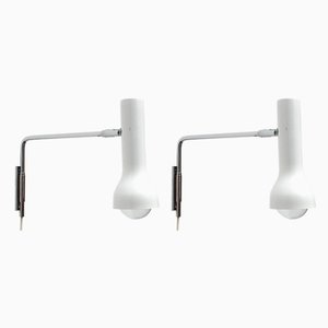 Wandleuchten von SLZ Team für Swisslamps International, 1960er, 2er Set