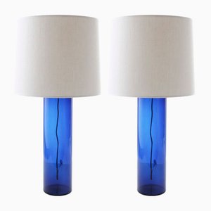 Scandinavian Modern Table Lamps by Uno & Östen Kristiansson for Luxus, 1960s, Set of 2