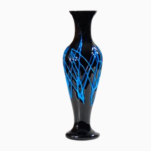 Mid-Century Italian Crystal Vase, 1960s