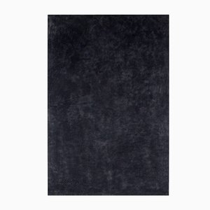 Large Black Painting by Enrico Dellatorre