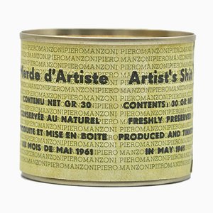 Set of Seven Cans of Artist's Shit by Piero Manzoni, Set of 7