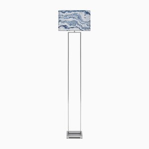 Blue Urban Lotis MW24 Floor Lamp by Peter Ghyczy