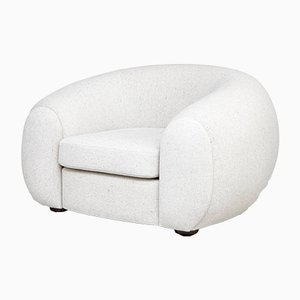 White Modern Club Chair