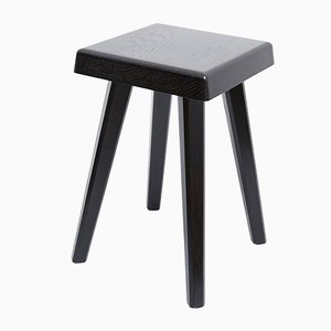 Pierre Chapo Special Black Wood Edition Hocker