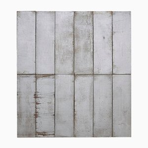 Composizione grande 2/6 N 001 minimalista in metallo di Ramon Horts