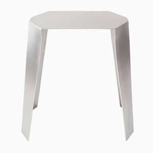 Stainless Steel Katy Side Table by Adolfo Abejon