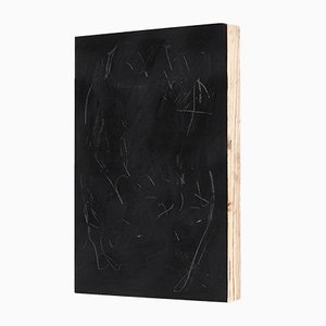 Abstract Painting on Wood by Adrian