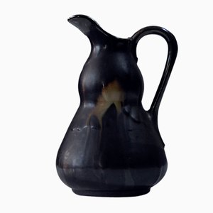 Vase Art Déco Vintage en Céramique de Thulin