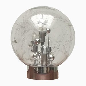 Mid-Century German Space Age Big Ball Planet Table Lamp from Doria Leuchten, 1970s