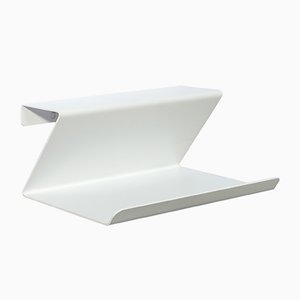 White Vinco Wall Shelf by Mendes Macedo for Galula