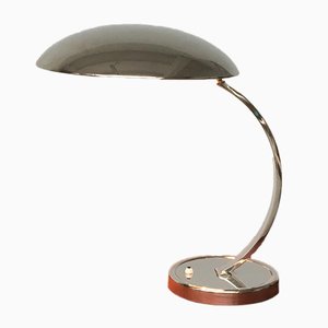 Lámpara de mesa modelo 6751 de cromo de Christian Dell para Kaiser Leuchten, años 50