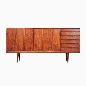 Credenza in noce di Henry Rosengren Hansen per Brande Møbelfabrik, Danimarca, anni '50