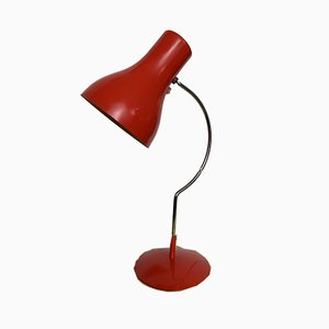 Vintage Red Table Lamp by Josef Hurka for Napako, 1960s