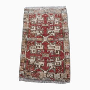 Small Vintage Handwoven Oushak Carpet, 1970s
