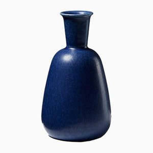 Schwedische Tobo Vase aus Steingut von Erich & Ingrid Triller, 1950er