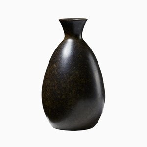 Modernist Stoneware Tobo Vase by Erich and Ingrid Triller, 1950s