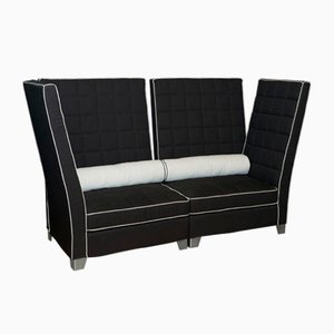 Set of Black Tosca Sofa from VGnewtrend