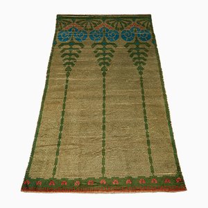 Antique Wool Carpet by Emma Salzman, 1900s