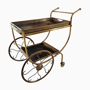 Mid-Century Brass Trolley by Josef Frank for Svenskt Tenn, 1958