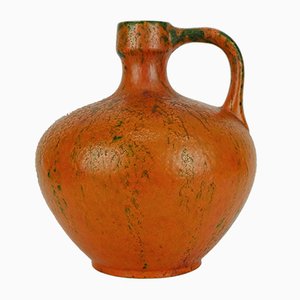 German Ceramic Vulcano Vase by Kurt Tschörner for Ruscha, 1960s