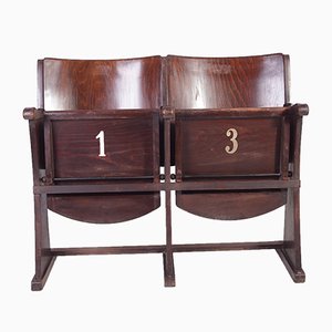Czechoslovakian Oak String Coat Rack from LDMU, 1950s for Czechoslovakian Oak String Coat Rack from LDMU, 1950s for