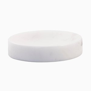 White Carrara Marble Soap Dish from FiammettaV Home Collection