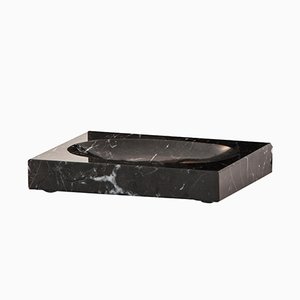 Porte-Savon en Marbre Marquina Noir de FiammettaV Home Collection