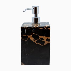 Squared Portoro Marble Soap Dispenser from FiammettaV Home Collection
