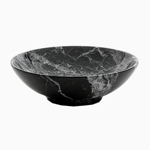 Schwarze Schale aus Marmor von FiammettaV Home Collection