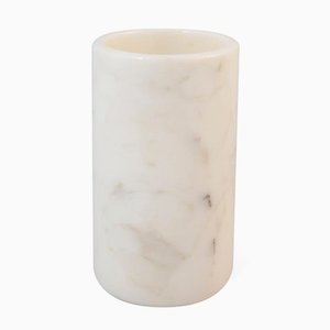 Portautensili in marmo bianco di Carrara di FiammettaV Home Collection