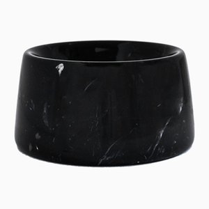 Small Black Marble Cats and Dogs Bowl from FiammettaV Home Collection
