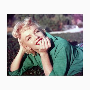 Marilyn in Green Portrait von Baron