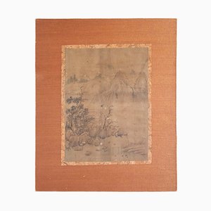 Dibujo chino en papel, siglo XIX