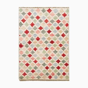 Vintage Hand-Crafted Wool Baluchi Carpet, 1984