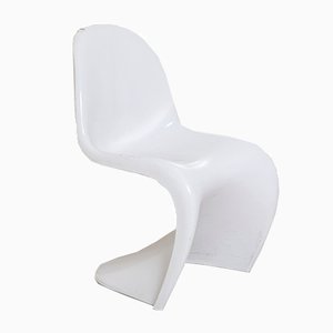Stapelbarer Polykarbonat Stuhl von Verner Panton für Herman Miller, 1970er