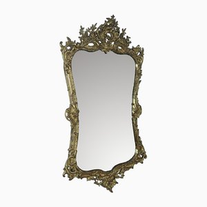 Espejo Louis XV antiguo dorado