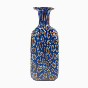 Italian Murano Glass Millefiori Vase from Fratelli Toso, 1950s