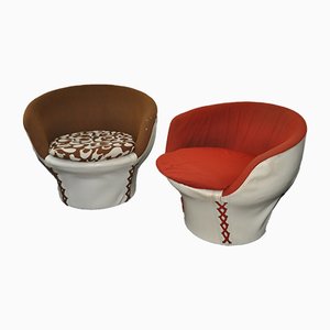 Vintage Tub Stühle, 1970er