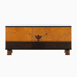 Credenza in betulla di Otto Schulz per Boet, anni '30