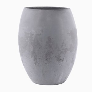 Concrete Mod. II Zazen Vase by Sergio Barbieri for Forma e Cemento