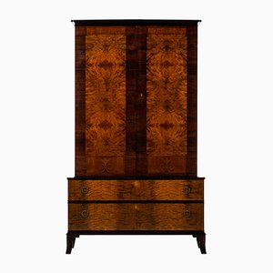 Birch and Rosewood Cabinet by Erik Chambert, 1920s