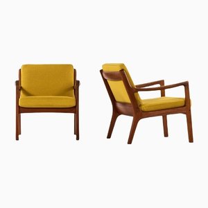 Danish No. 116 Senator Side Chairs by Ole Wanscher for France & Søn, 1951, Set of 2